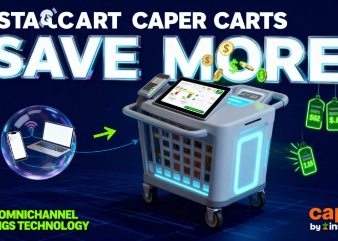 Instacart Caper Carts Roll Out New Omnichannel Capabilities for More Savings in Every Aisle