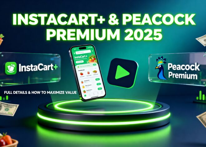Instacart+ and Peacock Premium Promotion in 2025: Full Details and How to Maximize Value