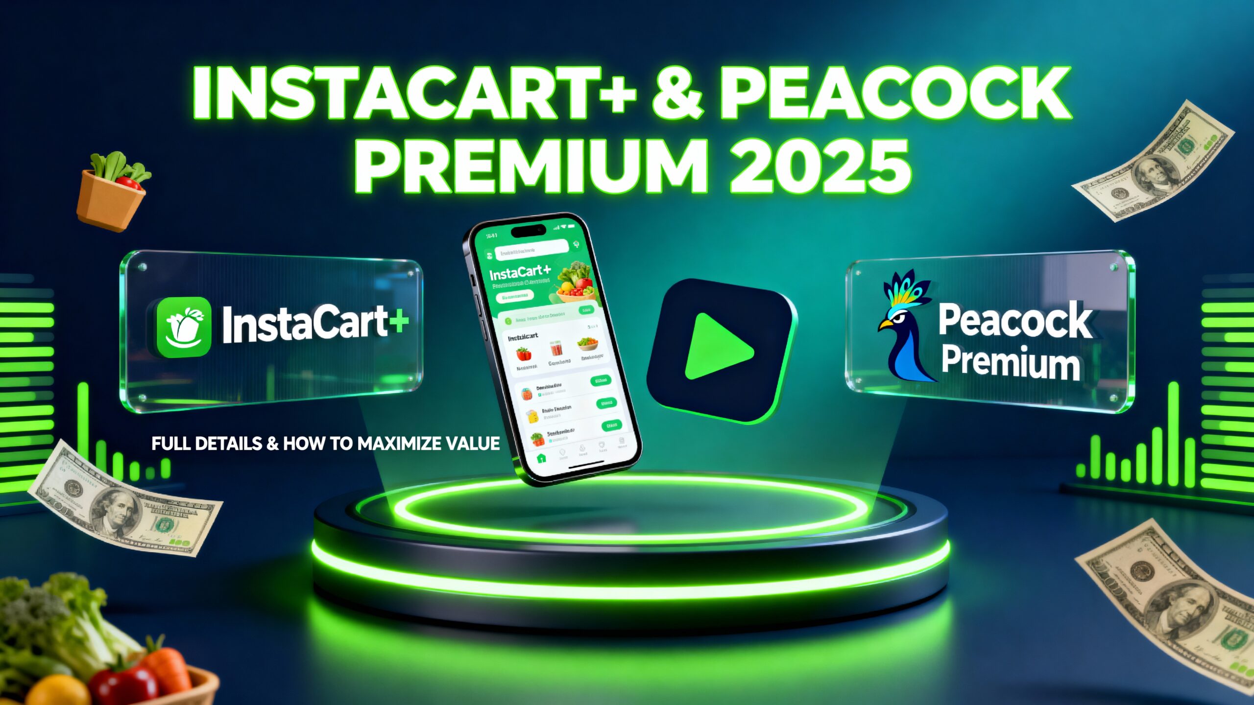 Instacart+ and Peacock Premium Promotion in 2025: Full Details and How to Maximize Value