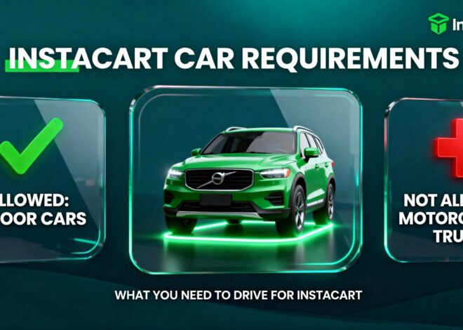 Instacart Car Requirements in 2025: What Shoppers Need to Know